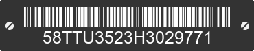 2017 HIGHLAND RIDGE Highland Ridge 58TTU3523H3029771 VIN decoded