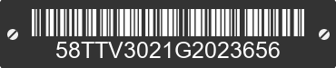 2016 HIGHLAND RIDGE Highland Ridge 58TTV3021G2023656 VIN decoded