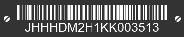 2019 HINO XJC710  / XFC710 JHHHDM2H1KK003513 VIN decoded