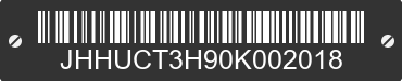 0 HINO XJC710  / XFC710 JHHUCT3H90K002018 VIN decoded