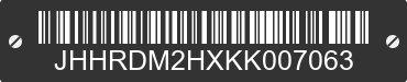 2019 HINO XJC720 / XFC720 JHHRDM2HXKK007063 VIN decoded