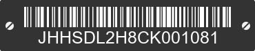 2012 HINO XJC740 / XFC740 JHHSDL2H8CK001081 VIN decoded