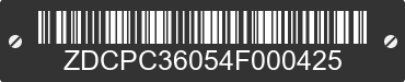 2004 HONDA 599 ZDCPC36054F000425 VIN decoded