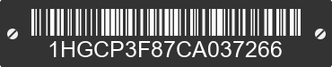 2012 HONDA Accord 1HGCP3F87CA037266 VIN decoded