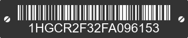 2015 HONDA Accord 1HGCR2F32FA096153 VIN decoded