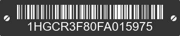 2015 HONDA Accord 1HGCR3F80FA015975 VIN decoded
