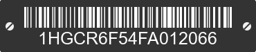 2015 HONDA Accord 1HGCR6F54FA012066 VIN decoded