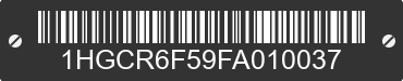 2015 HONDA Accord 1HGCR6F59FA010037 VIN decoded