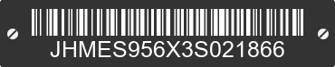 2003 HONDA Civic JHMES956X3S021866 VIN decoded