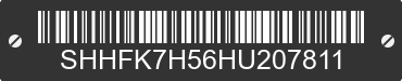 2017 HONDA Civic SHHFK7H56HU207811 VIN decoded