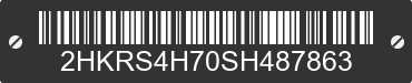 2025 HONDA CR-V 2HKRS4H70SH487863 VIN decoded