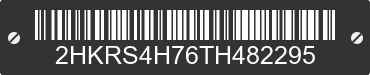 2026 HONDA CR-V 2HKRS4H76TH482295 VIN decoded