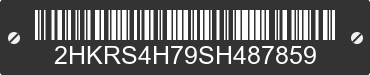 2025 HONDA CR-V 2HKRS4H79SH487859 VIN decoded