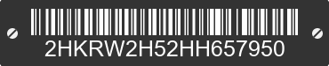 2017 HONDA CR-V 2HKRW2H52HH657950 VIN decoded