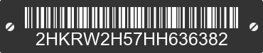 2017 HONDA CR-V 2HKRW2H57HH636382 VIN decoded