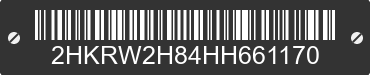 2017 HONDA CR-V 2HKRW2H84HH661170 VIN decoded