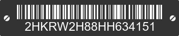 2017 HONDA CR-V 2HKRW2H88HH634151 VIN decoded