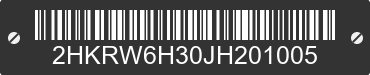 2018 HONDA CR-V 2HKRW6H30JH201005 VIN decoded