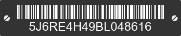 2011 HONDA CR-V 5J6RE4H49BL048616 VIN decoded