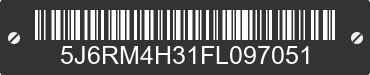 2015 HONDA CR-V 5J6RM4H31FL097051 VIN decoded