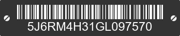2016 HONDA CR-V 5J6RM4H31GL097570 VIN decoded