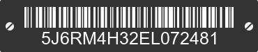 2014 HONDA CR-V 5J6RM4H32EL072481 VIN decoded