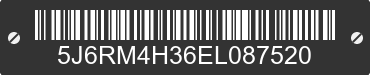 2014 HONDA CR-V 5J6RM4H36EL087520 VIN decoded