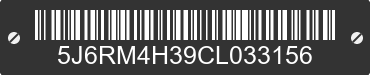 2012 HONDA CR-V 5J6RM4H39CL033156 VIN decoded