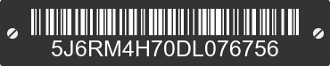 2013 HONDA CR-V 5J6RM4H70DL076756 VIN decoded