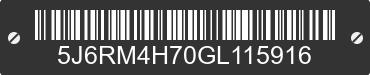2016 HONDA CR-V 5J6RM4H70GL115916 VIN decoded