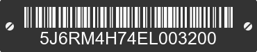 2014 HONDA CR-V 5J6RM4H74EL003200 VIN decoded