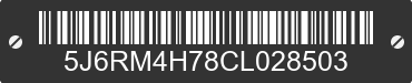 2012 HONDA CR-V 5J6RM4H78CL028503 VIN decoded