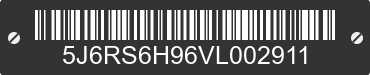 2027 HONDA CR-V 5J6RS6H96VL002911 VIN decoded