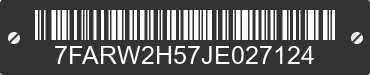 2018 HONDA CR-V 7FARW2H57JE027124 VIN decoded