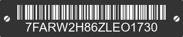 0 HONDA CR-V 7FARW2H86ZLEO1730 VIN decoded