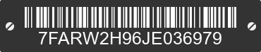 2018 HONDA CR-V 7FARW2H96JE036979 VIN decoded