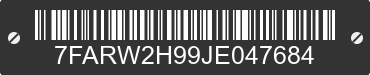 2018 HONDA CR-V 7FARW2H99JE047684 VIN decoded