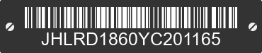 2000 HONDA CR-V JHLRD1860YC201165 VIN decoded