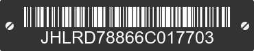 2006 HONDA CR-V JHLRD78866C017703 VIN decoded