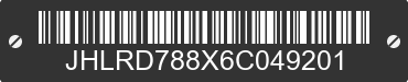 2006 HONDA CR-V JHLRD788X6C049201 VIN decoded