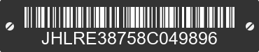 2008 HONDA CR-V JHLRE38758C049896 VIN decoded