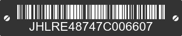 2007 HONDA CR-V JHLRE48747C006607 VIN decoded
