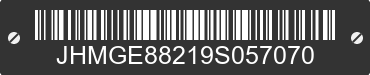 2009 HONDA Fit JHMGE88219S057070 VIN decoded