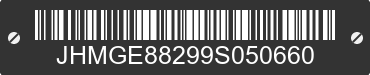 2009 HONDA Fit JHMGE88299S050660 VIN decoded