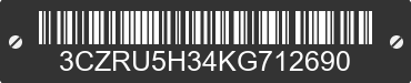 2019 HONDA HR-V 3CZRU5H34KG712690 VIN decoded