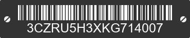 2019 HONDA HR-V 3CZRU5H3XKG714007 VIN decoded
