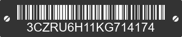 2019 HONDA HR-V 3CZRU6H11KG714174 VIN decoded