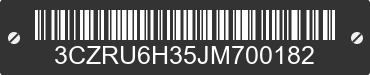 2018 HONDA HR-V 3CZRU6H35JM700182 VIN decoded