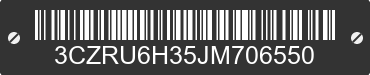 2018 HONDA HR-V 3CZRU6H35JM706550 VIN decoded