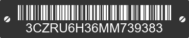 2021 HONDA HR-V 3CZRU6H36MM739383 VIN decoded